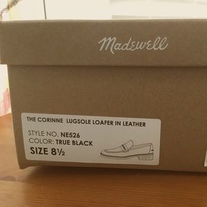 Madewell The Corinne Lugsole Loafer, Size 8.5